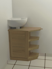 Conception meuble sous vasque 1 Conception meuble sous vasque 1