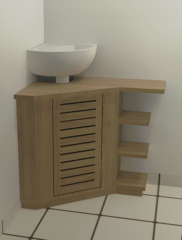 Conception meuble sous vasque 2 Conception meuble sous vasque 2