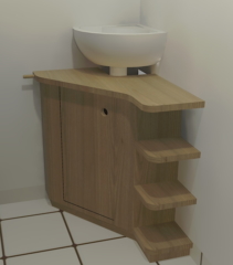 Esquisse meuble sous vasque 2 Esquisse meuble sous vasque 2